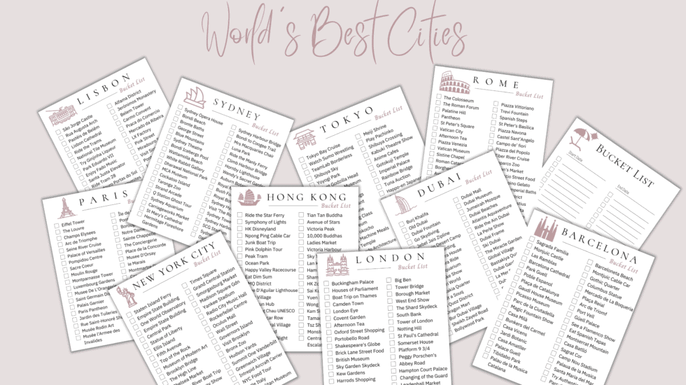 Image of free Bucket Lists from Hazel's Travels