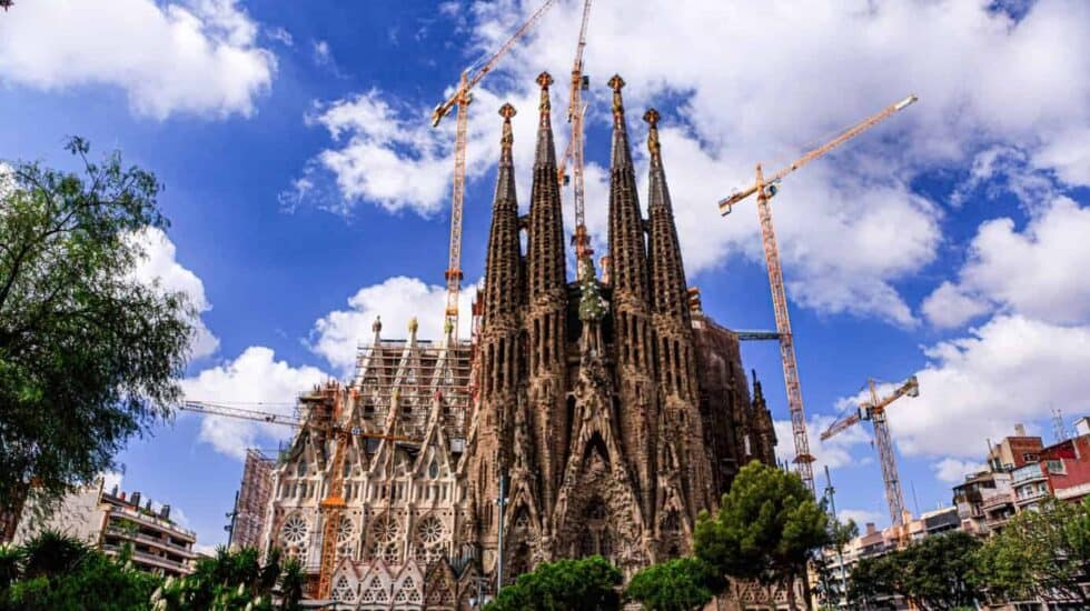 Barcelona's Sagrada Familia - the unfinished basilica designed by Antoni Gaudí