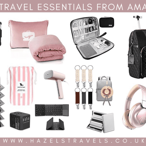 20 travel essentials from amazon - hazel's travels