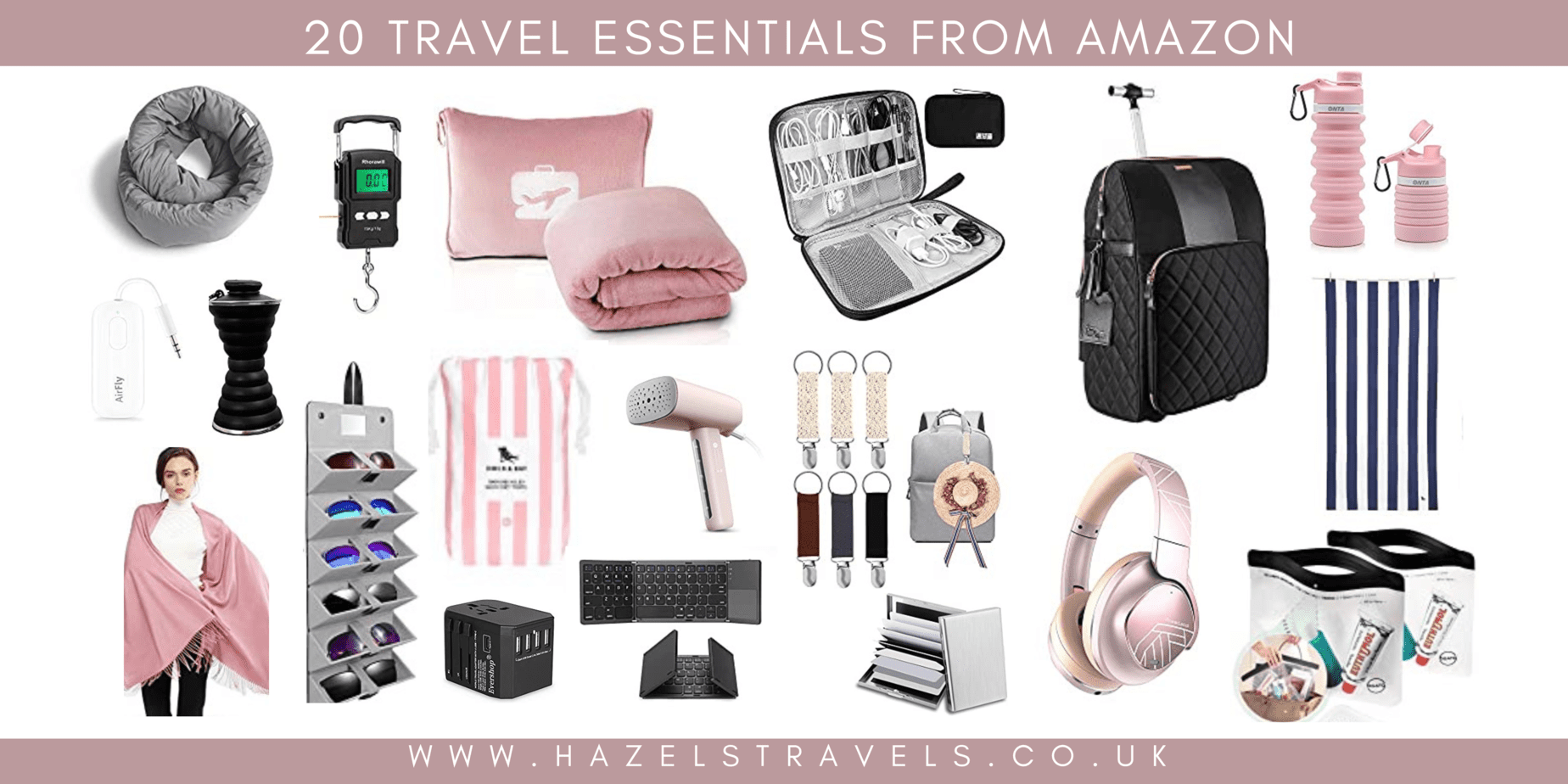 20 of the Best Travel Essentials From Amazon