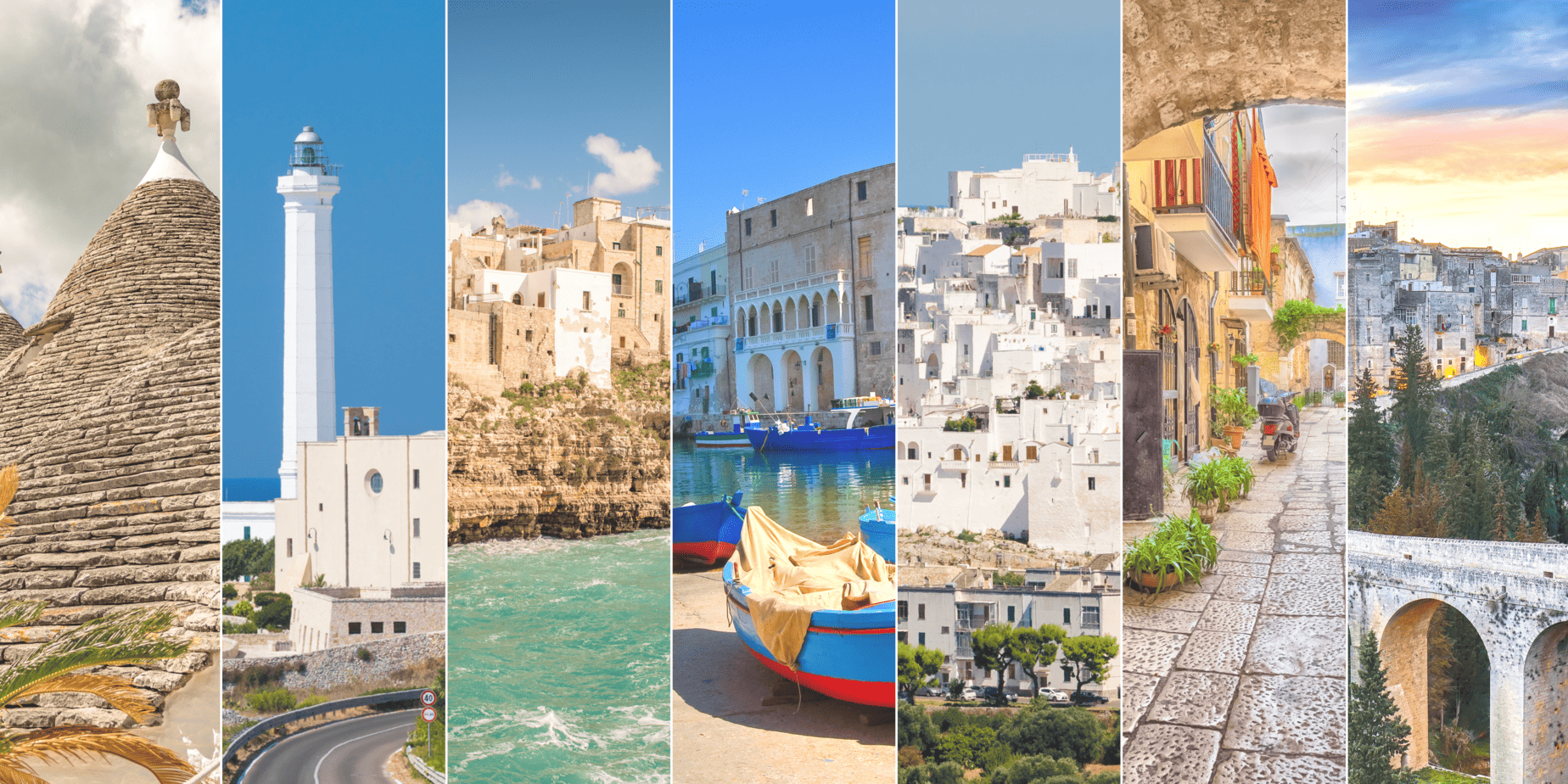 A series of photos from the Road Trip Puglia article