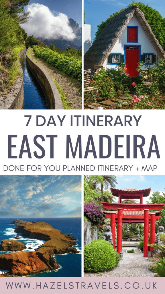 7 day Madeira itinerary: Explore East Madeira but don't plan your trip without a map.