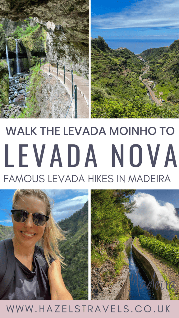 Walk the levada do moinho, one of the famous hikes in Madeira.